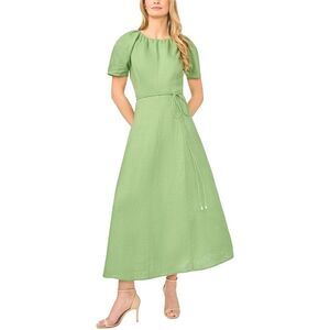ted baker maxi dress green TED BAKER* Green Ruffle Longsleeve Size 12 (L) Dress – ReturnStyle main image 1